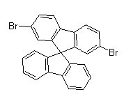 2,7 - dibromo -9,9 - spirobifluorene